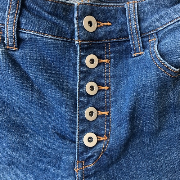 SOLD Pilcro & the Letterpress High Rise Flare Jean - Picture 3 of 9